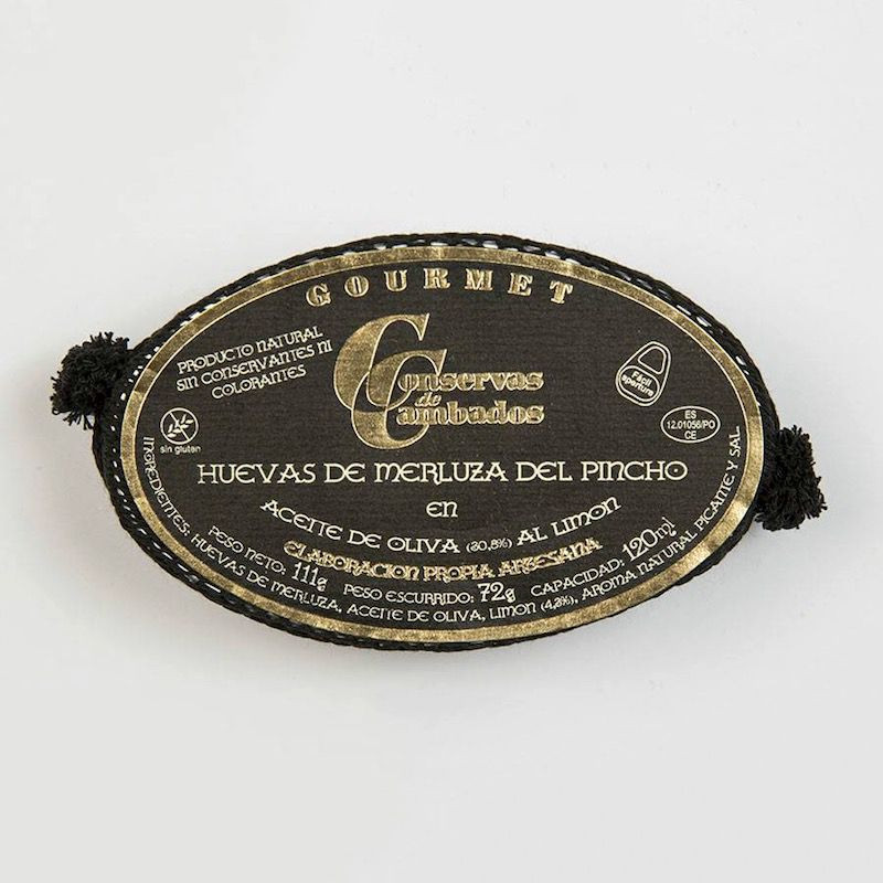 HUEVAS DE MERLUZA DE PINCHO AL LIMÓN OL-120